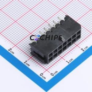 WAFER-MX3.0-14PZZ Wire-to-Board Pin Header Through hole Component (THT),P=3mm Connector 2x7P 3mm Through Hole Micro-Fit (MX 3.0) - Product Image 1