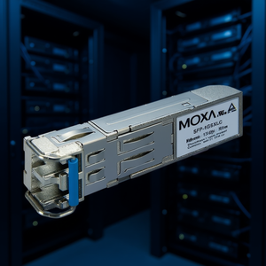 Module Ethernet 1G Moxa SFP-1GTXRJ45-T, port RJ45 en cuivre, modèle 92645, Taïwan - Product Image 3