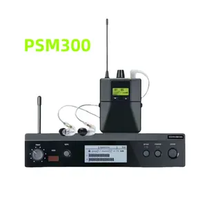 PSM300 Wireless Body Bag Metal Monitors Stereo UHF Vocal In Ear Monitor System PSM300 for Stage Church PSM 300