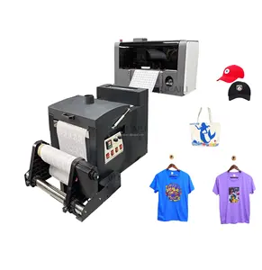 A3 DTF Printer Directly Transfer Film Heat Press with Powder Shaker Shaking for T-shirt Jeans Suit All Fabric 330mm