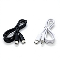 Cable USB 2.0 Tipo-C Macho OEM de 1m con Carga Rápida 2A/5A, Conductor de Cobre Puro Blindado, Revestimiento de PVC, para Teléfono Móvil, Banco de Energía, Computadora y Auriculares