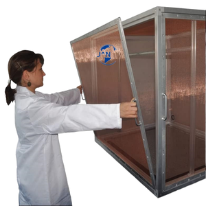Rouleau de maille tissée en cuivre et en laiton 60 x 50 pieds 99% de fil conducteur pour blindage RF/EMI/EMF <span class=keywords><strong>Cage</strong></span> de <span class=keywords><strong>Faraday</strong></span> - Product Image 1