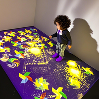 Gooest Dynamic Floor Interactive All-in-One Projector Game Kids Video Football Indoor Playground Plastic Eco-friendly Commercial