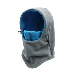 Nouvelle mode hiver <span class=keywords><strong>cagoule</strong></span> polaire capuche masque de ski enfants femmes thermique visage couverture chapeau casquette écharpe usage quotidien pour polyester froid - Product Image 1