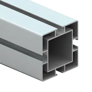 6063 6061铝型材制造门窗阳极氧化银垫铝型材窗框