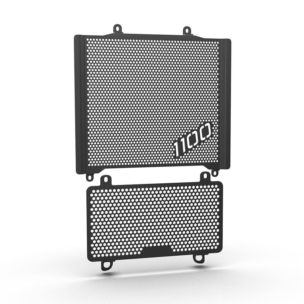 LANQIAN Oil Cooler Guard Set for KAWASAKI Zzr1100/ninja ZX-11