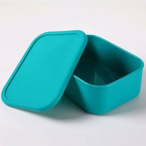 New Food-grade Silicone <b>Lunch</b> <b>Box</b> Wholesale Microwave Heating Fresh Storage <b>Box</b> <b>Compartment</b> Sealed <b>Lunch</b> <b>Box</b> - Product Image 5