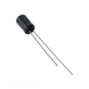 Condensateur traversant 1 µF en aluminium 20 % 50 V RADIAL TH UST1H010MDD1TE - Product Image 1