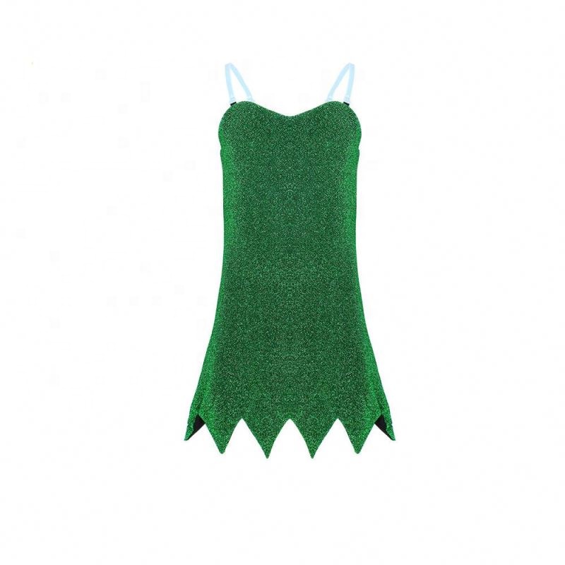 Tinkerbell Costume - Women's Fairy Dress with Wings