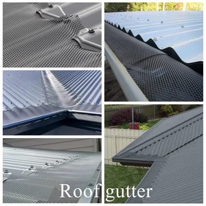 Maille de <span class=keywords><strong>grille</strong></span> de fil d'acier micro-déployé en aluminium Garde-<span class=keywords><strong>gouttière</strong></span> en métal déployé Maille de feuille Produit de haute qualité - Product Image 2