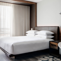 Meubles d'hôtel modernes 4-5 étoiles, ensemble de meubles de chambre à coucher, projet hôtelier de luxe Odessa Marriott USA, solution unique