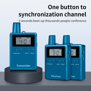 Ricetrasmettitore 2.4g per guida turistica Wireless Audio multilingue con guida Audio - Product Image 3