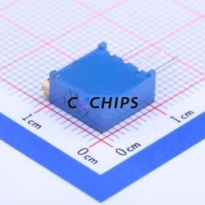 ตัวต้านทาน3296X-1-504ปรับได้/โพเทนชิออมิเตอร์ผ่านรูส่วนประกอบ (THT) ตัวต้านทาน500Kohm 10% - Product Image 2