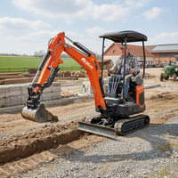 Livraison Gratuite Mini-Pelle Excavatrice EPA/EURO 1 Tonne 2 Tonnes Pelleteuse 3 Tonnes Pelle Mécanique 2.5 Tonnes 3.5 Tonnes