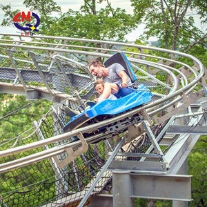 <span class=keywords><strong>Alpine</strong></span> đường sắt duy nhất ống thép núi Coaster danh lam thắng cảnh tại chỗ phiêu lưu trượt roller coaster núi trượt r roller coaster giỏ hàng - Product Image 4