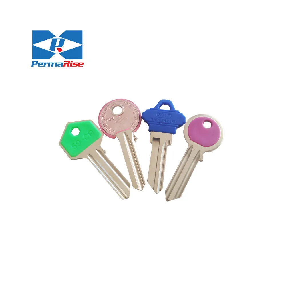 ताला कस्टम चाबियाँ सुरक्षा दरवाजा प्लास्टिक सिर कुंजी कारतूस सामान्य पोर्टेबल अच्छा उपयोग कुंजी के लिए घर