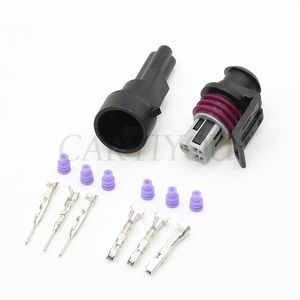 1 Ensemble de connecteurs automobiles 3 broches Delphi LS TPS <span class=keywords><strong>AEM</strong></span> MAP GT150, connecteur femelle et mâle pour capteur de position de papillon 15397275 15397149 - Product Image 3