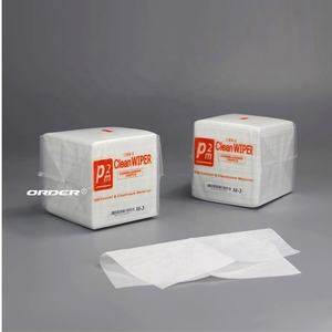 Fabrik Custom Viskose Polyester Staubfrei Ersetzt BEMCOT <span class=keywords><strong>M</strong></span>-3 PM2 Gefaltete Vlies Reinraum wischer - Product Image 4
