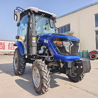Livraison rapide, mini tracteur de 50 CV, travaux de construction, transport, tracteur à suspension à trois points, tracteurs légers pour l'agriculture