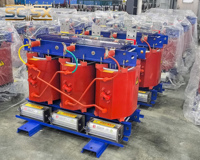 Transformador de Aislamiento y Distribución Trifásico HENTG POWER de 160kVA/800kVA/60kVA, Tipo Seco, Resina Fundida, Refrigeración por Aire Natural/Forzada