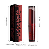 Stick de fard à paupières dégradé bicolore, double usage pour les lèvres et les yeux, waterproof, maquillage paresseux pour Halloween