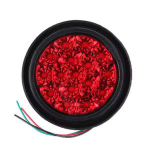 Feu arrière de camion super lumineux 16 LED 24V, feux de recul, de freinage et de conduite, lampe d'avertissement 3000 Lumens 6000K pour camion et remorque - Product Image 1