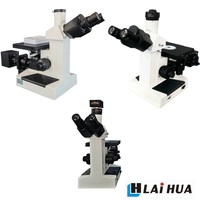 Metallographic Trinocular Microscope with Metallurgical Image Analysis Software for Metal Identification