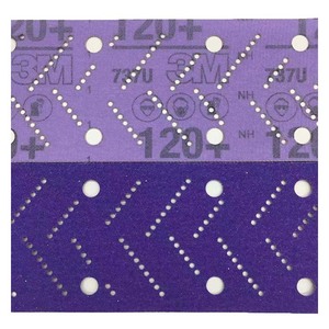 3M 344479 737U II Hookit Rollo <span class=keywords><strong>de</strong></span> lijado automotriz multiorificio Papel <span class=keywords><strong>de</strong></span> <span class=keywords><strong>lija</strong></span> 70mm x 12m Rollo <span class=keywords><strong>de</strong></span> hoja abrasiva - Product Image 2