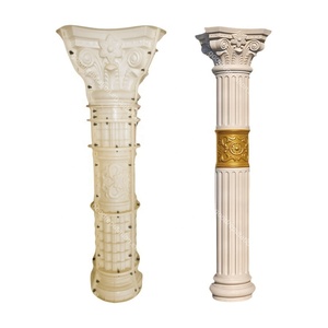Construcción de bienes raíces Columna de encofrado de plástico Moldes de poste de hormigón Formas de columna de hormigón para casa Columna de cemento de hormigón - Product Image 5