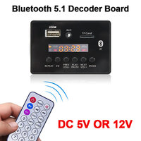 Módulo Reproductor de MP3 VIRE con Gran Chip Decodificador, Radio FM, USB, Tarjeta TF, Audio y Bluetooth
