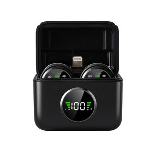 Micrófono Lavalier Magnético Inalámbrico SX21 2.4G, Receptor 2 en 1 con Conector Tipo C para Teléfono Móvil, Grabación en Vivo, Uso en Conferencias - Product Image 1