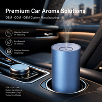 Diffuseur d'huiles essentielles portable USB en métal, économique et très demandé, pour bureau, chambre, voiture, parfum d'ambiance domestique