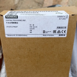 6ES7315-2PN14-0AB0 S7-300 CPU 315-2 PN/DP หน่วยความจำ 512KB ระบบปฏิบัติการ V3.2.14 PLC - Product Image 5