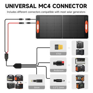 Panneau solaire flexible portatif ETFE panneau solaire pliable étanche 100w pour générateur solaire <span class=keywords><strong>Jackery</strong></span> Bletti - Product Image 6