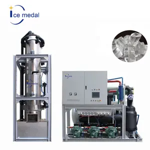Icemedal Imt30 Industriële Hoge Kwaliteit Ijsmachine Buis Ijs Voor Koeling Drank Ijs Maken Machine
