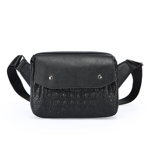 Sacoche bandoulière de luxe en cuir PU pour homme, multi-poches, style mode, pour voyage - Product Image 3