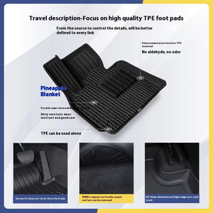 <span class=keywords><strong>Tapis</strong></span> <span class=keywords><strong>de</strong></span> <span class=keywords><strong>sol</strong></span> en TPE écologiques pour <span class=keywords><strong>BMW</strong></span> Série 7, Série 5, Série <span class=keywords><strong>3</strong></span>, i3, i5, X7, X6, X5, X4, X3, iX3, X2, i Travel - Product Image 3