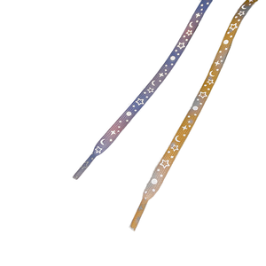 Nouvelles chaussures décontractées en toile réfléchissante <span class=keywords><strong>AF1</strong></span> pour hommes et femmes, motif galaxie étoilée lumineuse, en polyester plat - Product Image 1