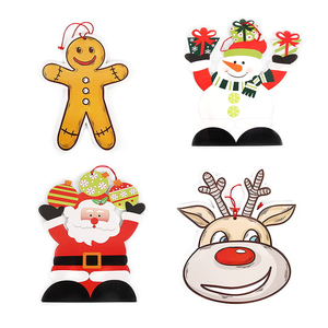 Panneaux en mousse de haute qualité en gros, éclairés, écologiques, personnalisés en couleur, lettres de Noël, décorations suspendues, pendentifs - Product Image 1