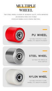 6ton Machine <span class=keywords><strong>Moving</strong></span> <span class=keywords><strong>Equipment</strong></span> Patins Roller Carregando Carga Trolley Tanque Trolley Movendo Pequena Carga Carrinha Tanque Trolley - Product Image 6