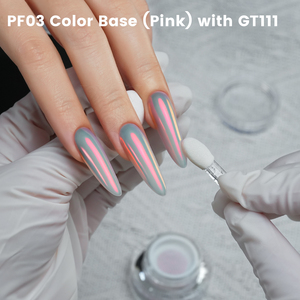 Poudre Chrome pour Ongles YOKEFELLOW GleamTap GT111, Nouvelle Formule Améliorée avec Design Coussin, Effet Aurore pour la Décoration des Ongles - Product Image 5