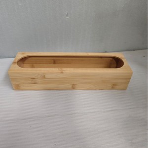 Bamboo Storage Box <b>Drawer</b> Basket Eco-Friendly Kitchen Fruit Vegetable Organizer 8-11.9in Depth - Product Image 1