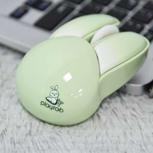 Cute Rabbit Wireless <b>Mouse</b> for Girls Lovely Cartoon Design Portable Office <b>Mice</b> for Laptop Computer Silent Buttons Slim Style - Product Image 2