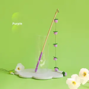 Stik Buah Felt Buatan Tangan Desain Lucu Penggaruk Pohon Kucing PEG KITTY Ramah Lingkungan 21kg 42-46cm Ruang Tamu Semua Musim 1-Tingkat - Product Image 3