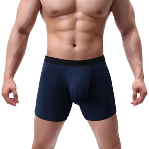 Boxer da Uomo Personalizzati, Morbidi e Traspiranti con Tasca 3D, Lunghe Gambe, Assorbenti, Confezione da 3 - Product Image 1