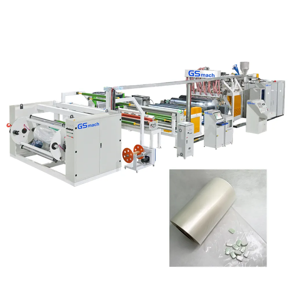 製造業者PVAフィルム製造ライン透明分解性環境水溶性包装フィルム鋳造機