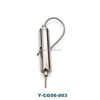 Pince à câble en acier inoxydable sur mesure OEM, réglable, double face, pour câbles métalliques