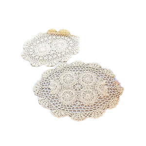 Gancho <span class=keywords><strong>de</strong></span> ganchillo hecho a mano encaje <span class=keywords><strong>de</strong></span> flores 100% algodón reutilizable moderno hueco hogar sala <span class=keywords><strong>de</strong></span> estar <span class=keywords><strong>mesa</strong></span> <span class=keywords><strong>de</strong></span> café tela cubierta <span class=keywords><strong>de</strong></span> polvo Decoración - Product Image 1