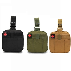 Trousse médicale tactique, sac Molle, camping en plein air, trousse de premiers soins d'urgence, utilitaire, EDC <span class=keywords><strong>pas</strong></span> <span class=keywords><strong>cher</strong></span>, petit outil de survie pour la chasse, sac de jambe - Product Image 1