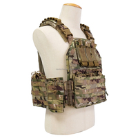 Gilet tactique de protection NewTechArmor en polyester 600D, camouflage personnalisé, démontage rapide, taille unique, OEM